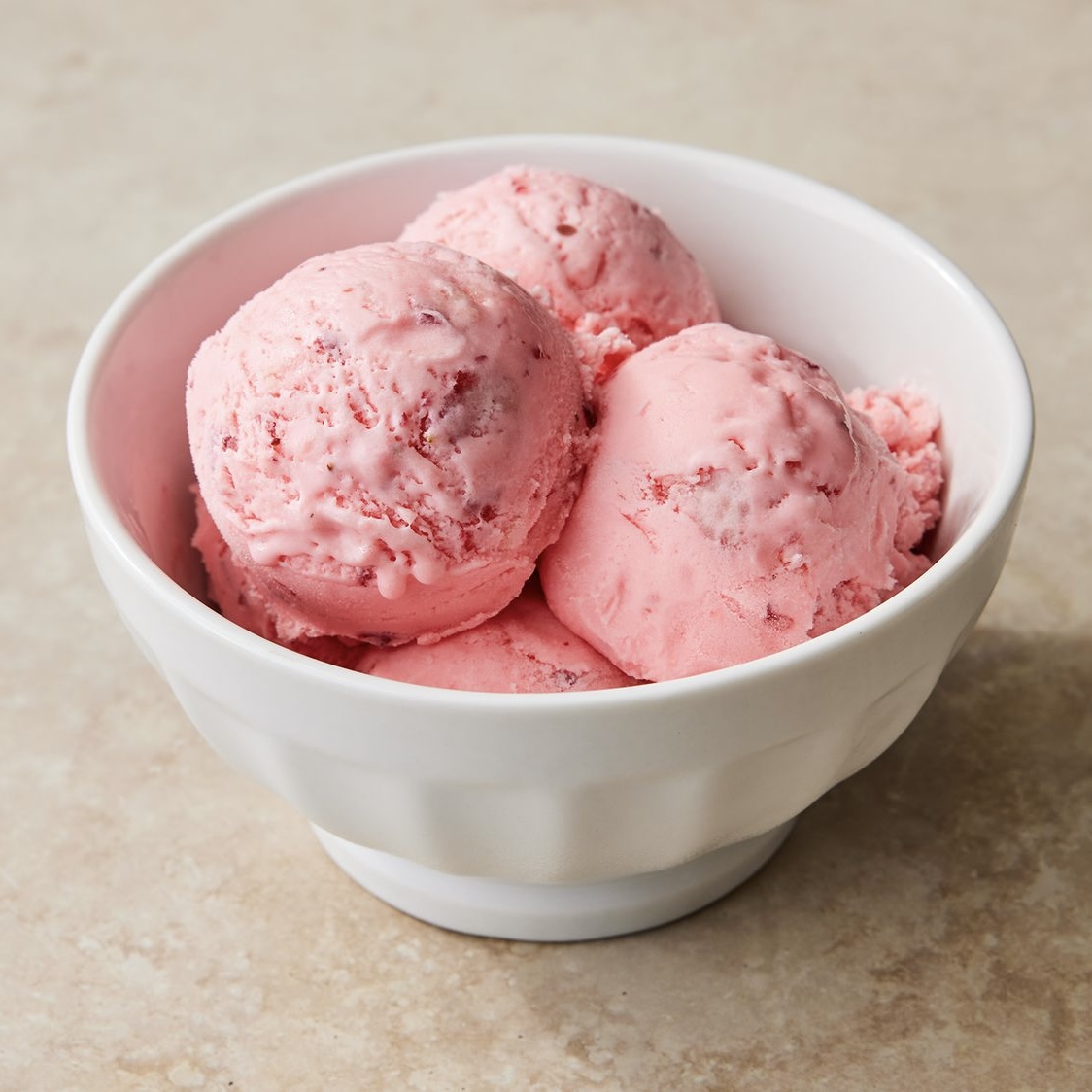 Strawberry ice cream