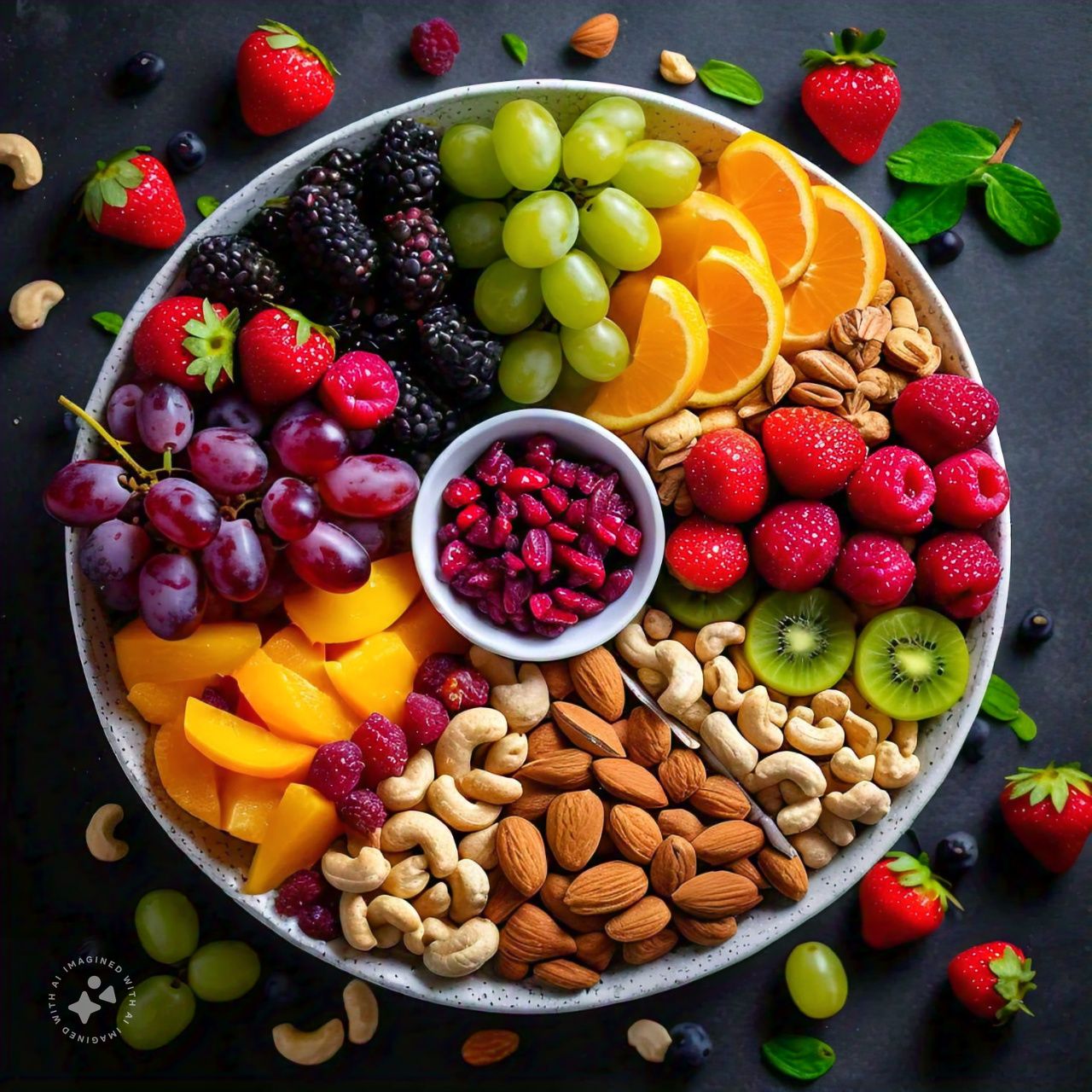 Nuts With Fruits